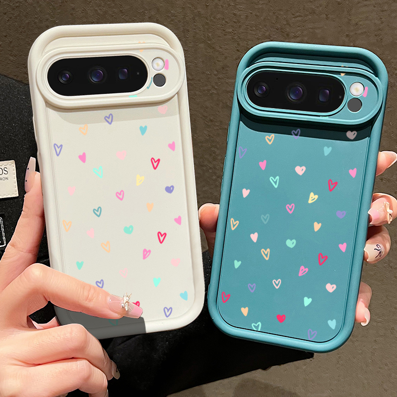 Colorful Little Hearts Soft Ca - Google Pixel 9 Pro recension och pris