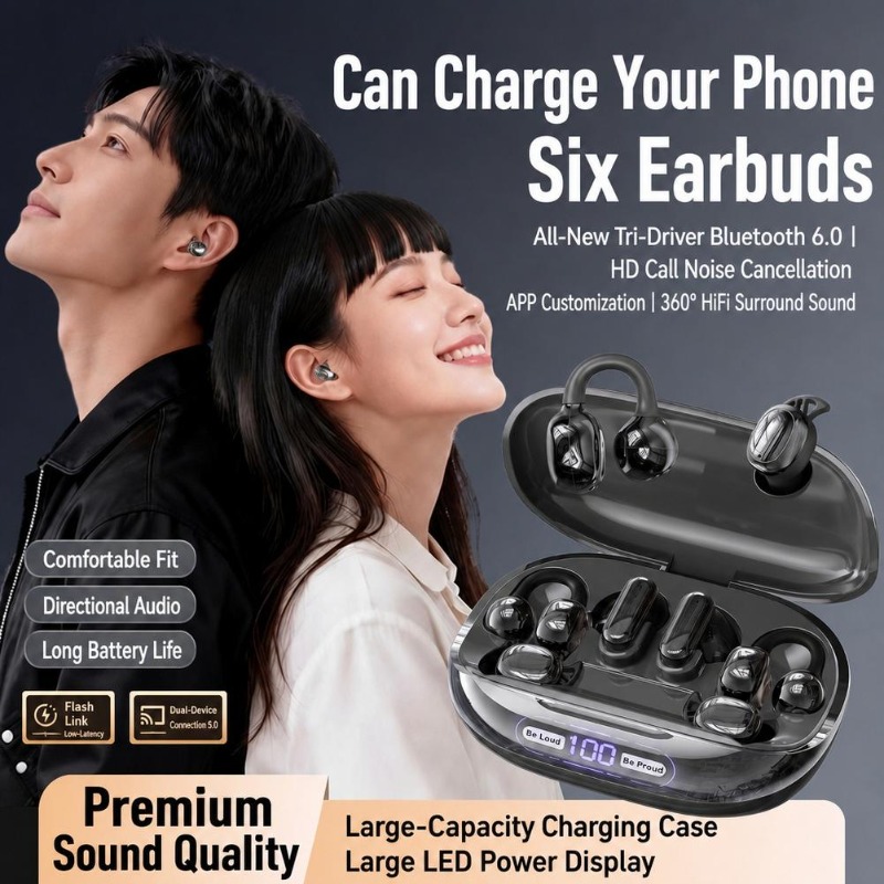 New 3 in 1 Wireless Bluetooth  - Phone Accessories Amazon recension och pris